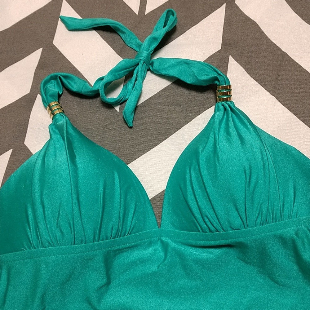 Mossimo teal swim tank, new with tags! - Picture 3 of 7
